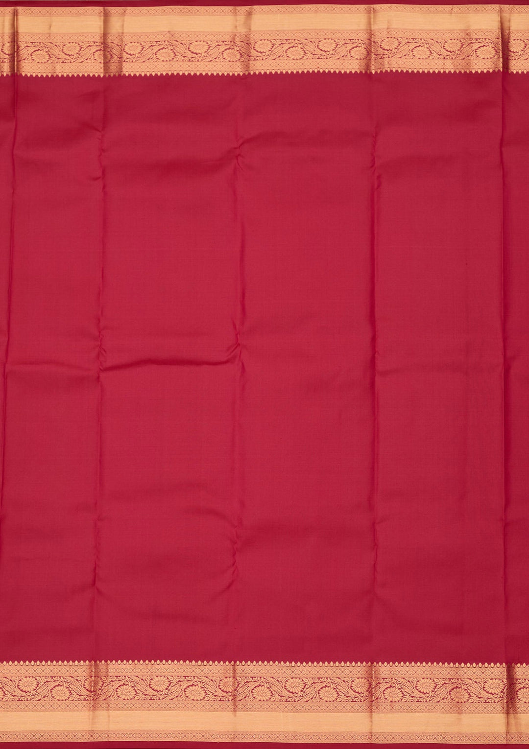 Rani Pink Zariwork Pure Silk Saree-koskii