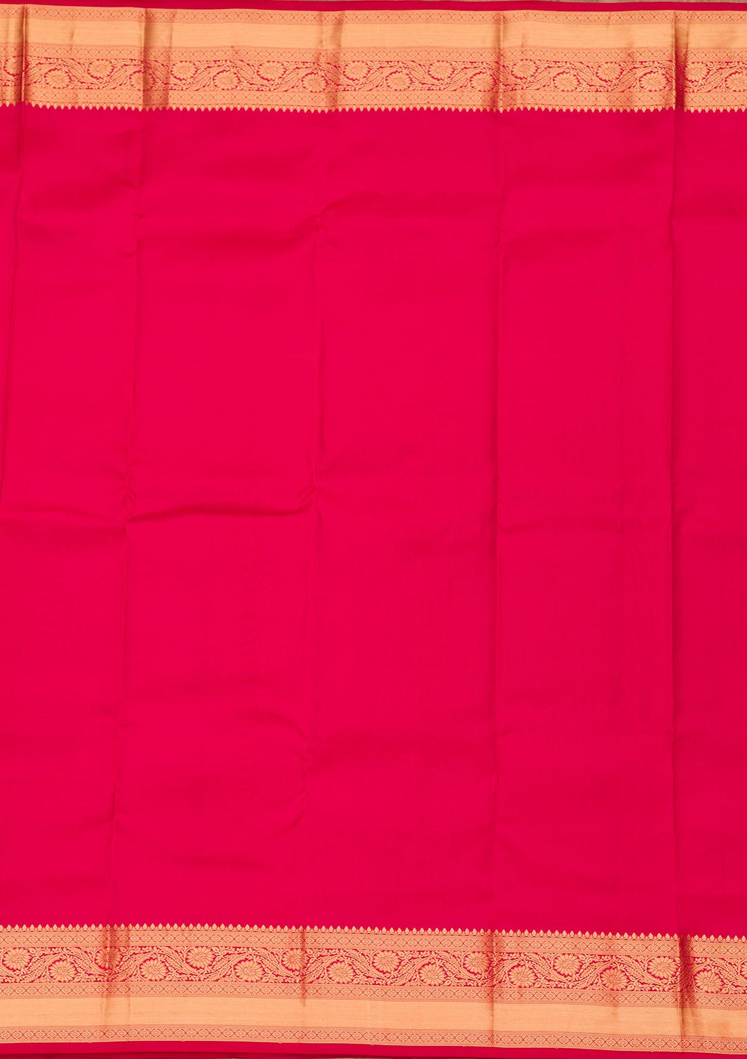 Red Zariwork Pure Silk Saree-koskii