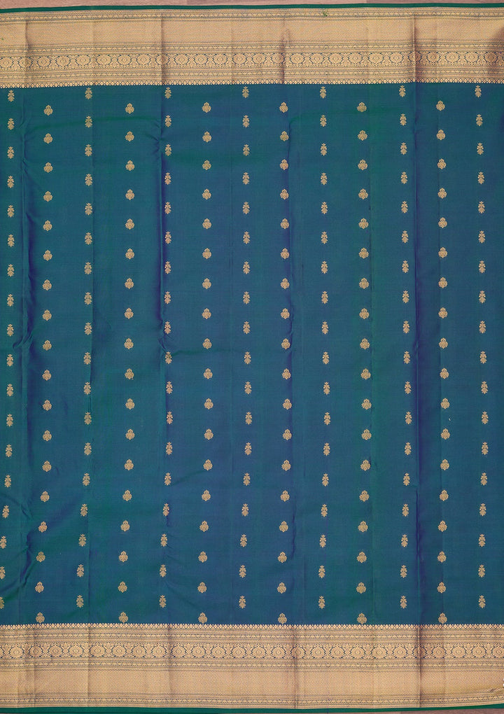 Blue Kanjivaram Pure Silk Saree