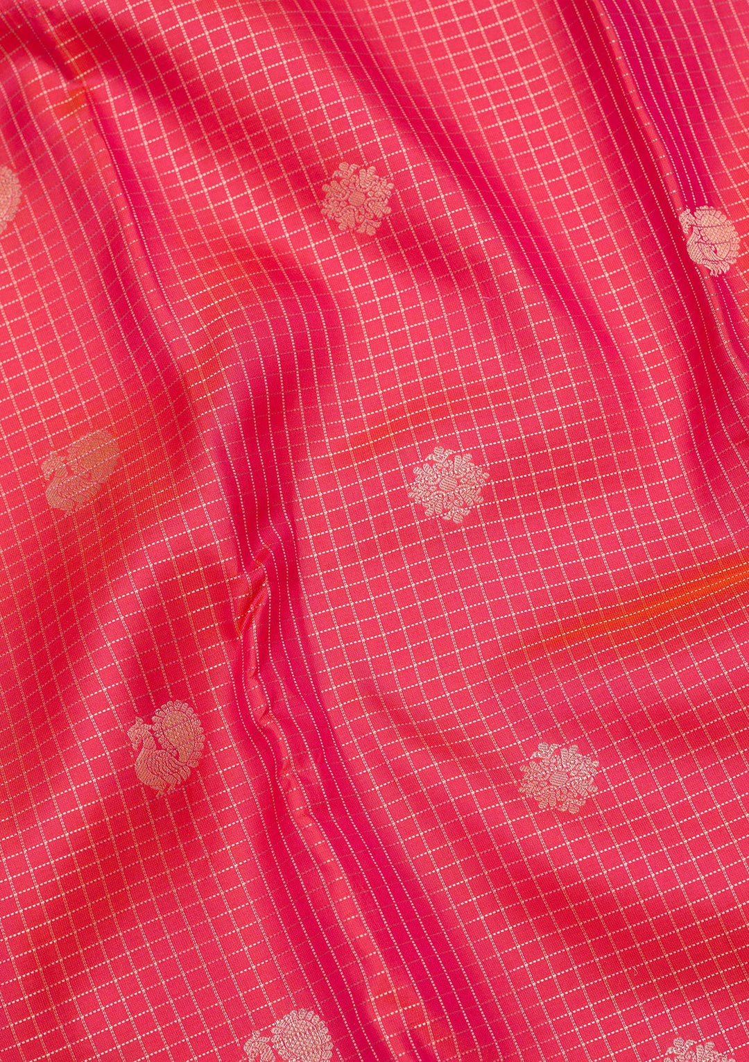 Pink Zariwork Pure Silk Saree