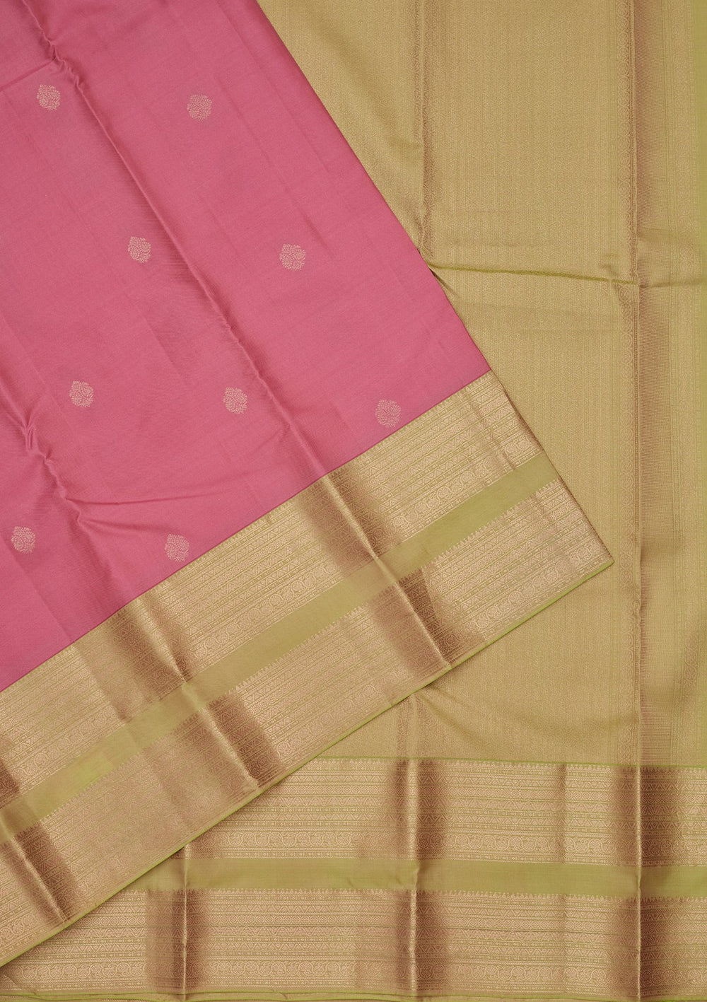 Pink Zariwork Pure Silk Saree-koskii