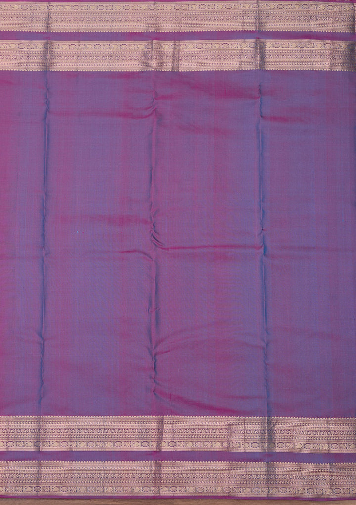 Rama Green Zariwork Pure Silk Saree