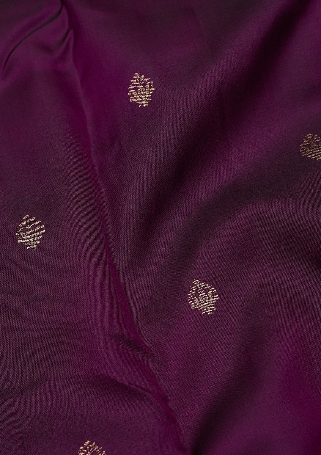 Wine Zariwork Pure Silk Saree