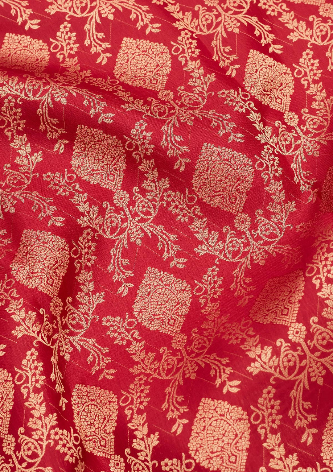 Maroon Zariwork Pure Silk Saree-koskii