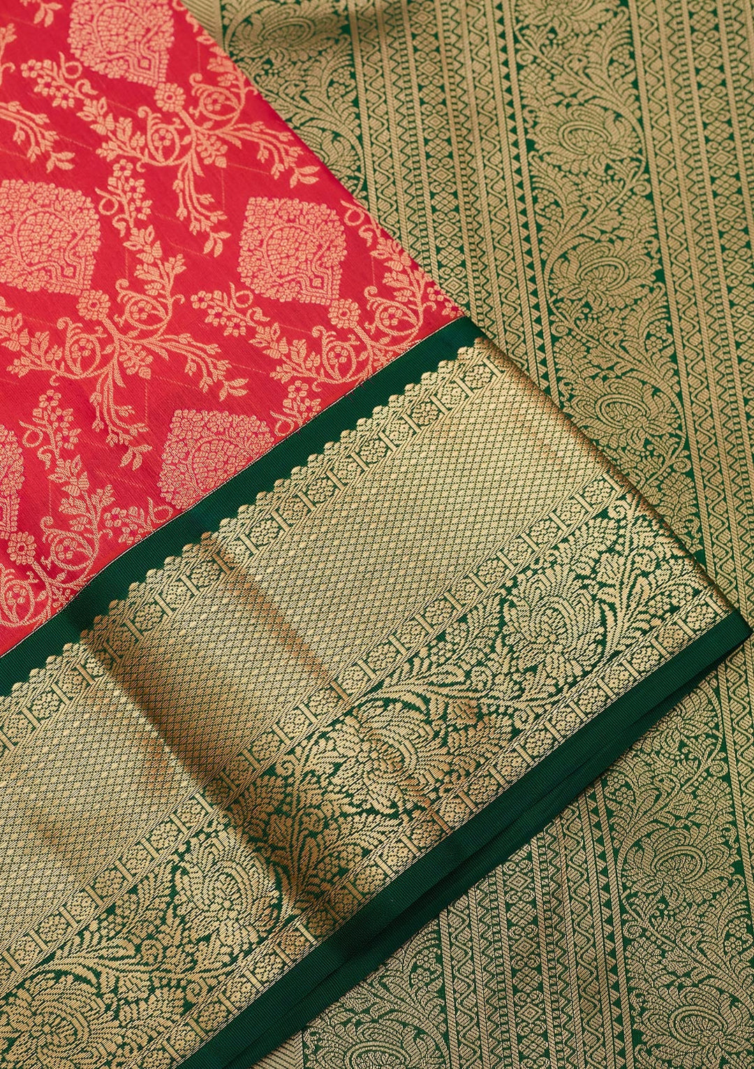 Pink Zariwork Pure Silk Saree-koskii