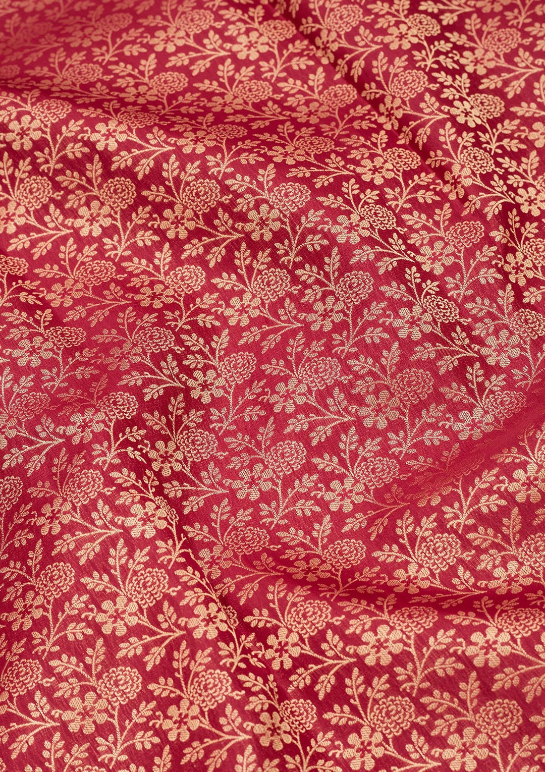 Maroon Zariwork Pure Silk Saree-koskii