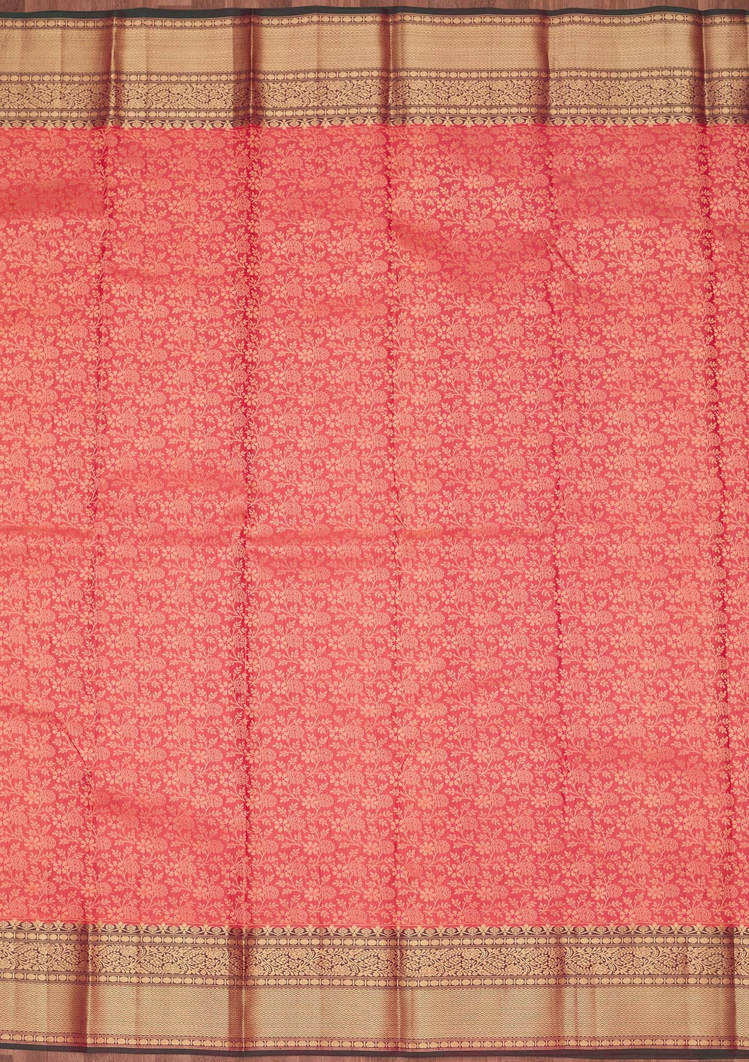 Pink Zariwork Pure Silk Saree-koskii
