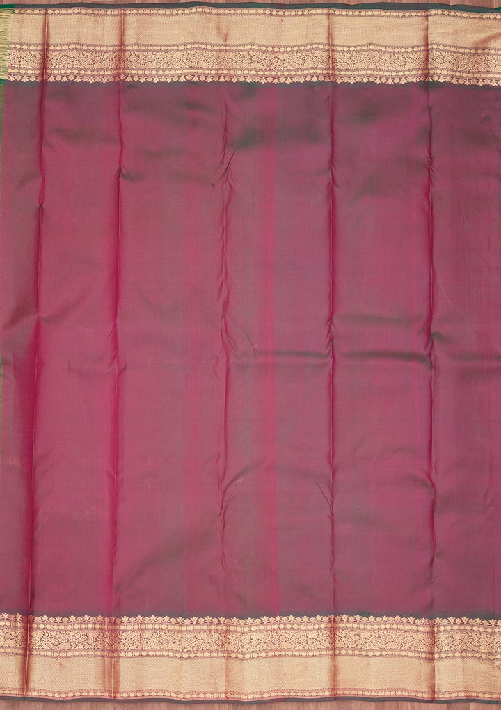 Pink Zariwork Pure Silk Saree-koskii