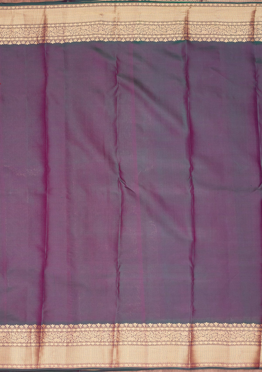 Purple Zariwork Pure Silk Saree-koskii