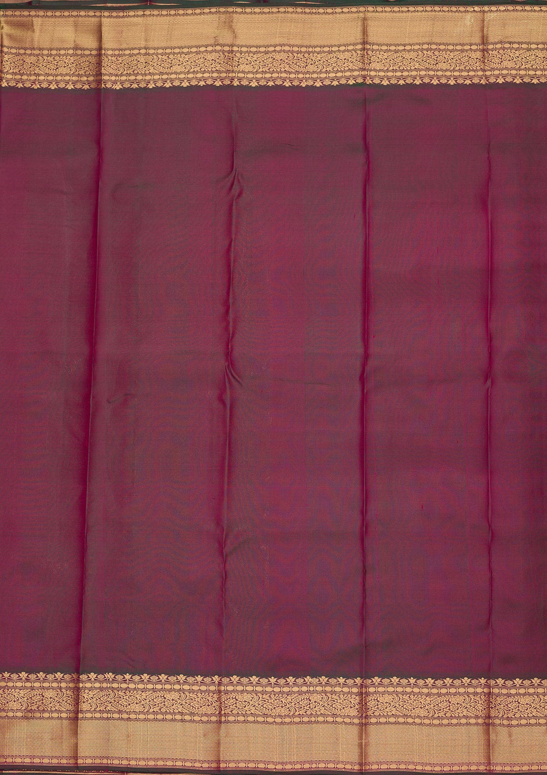 Rani Pink Zariwork Pure Silk Saree-koskii