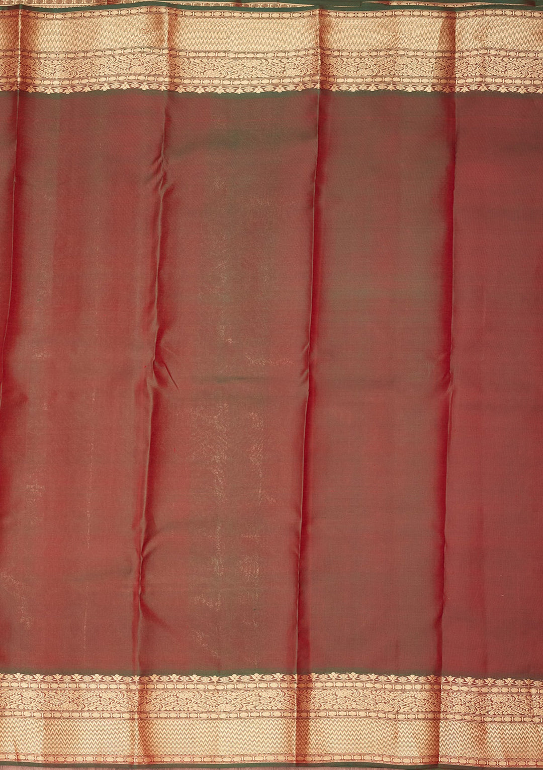Red Zariwork Pure Silk Saree-koskii