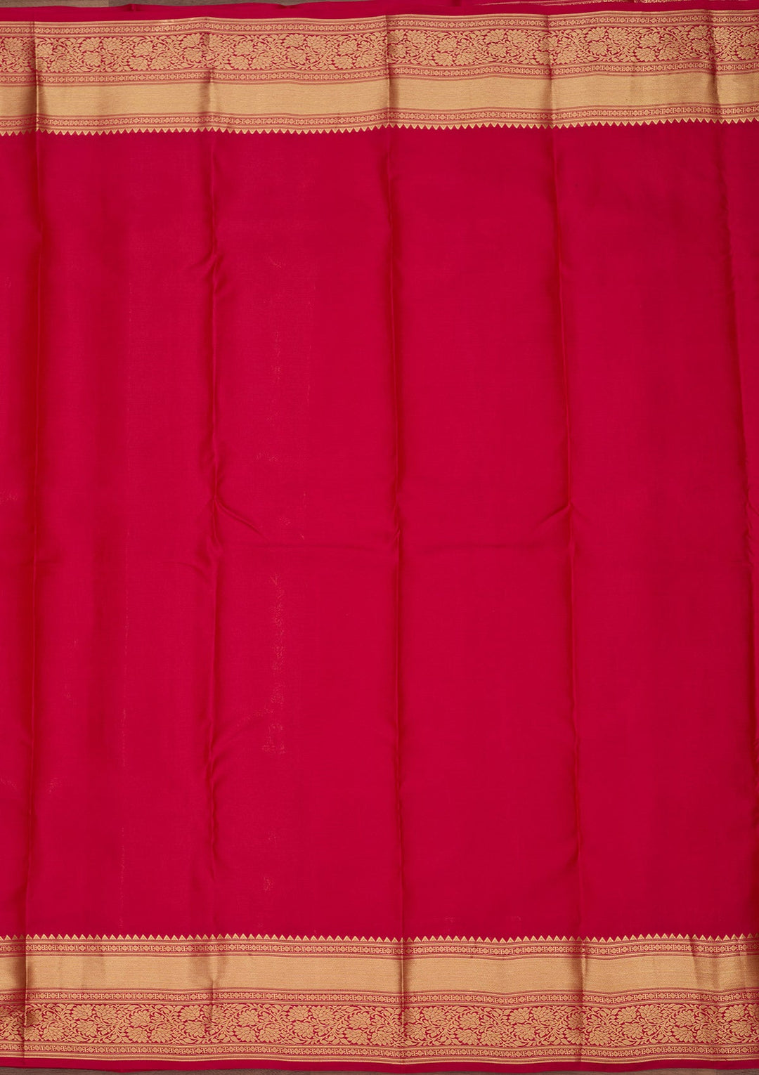 Rani Pink Zariwork Pure Silk Saree