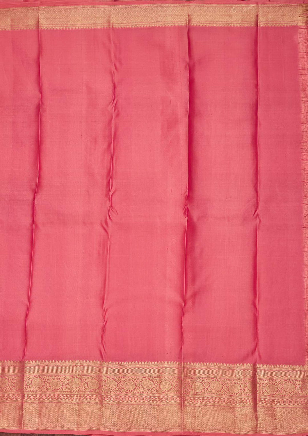 Onion Pink Zariwork Pure Silk Saree-koskii