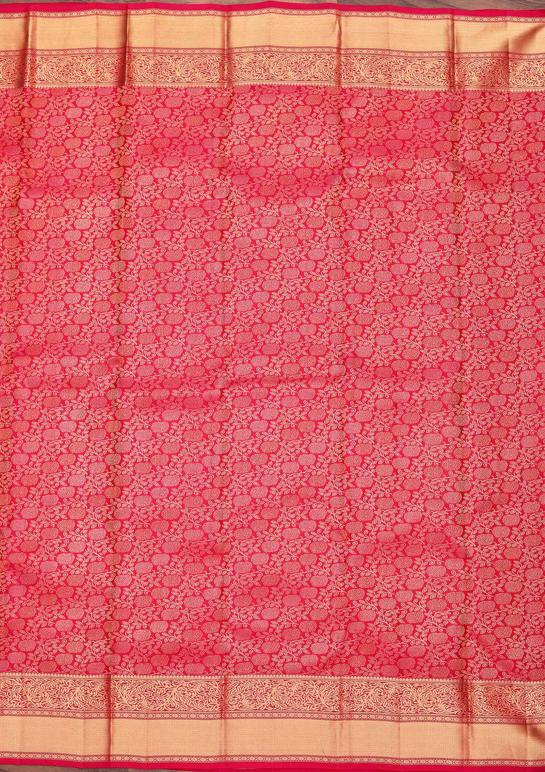 Red Zariwork Pure Silk Saree