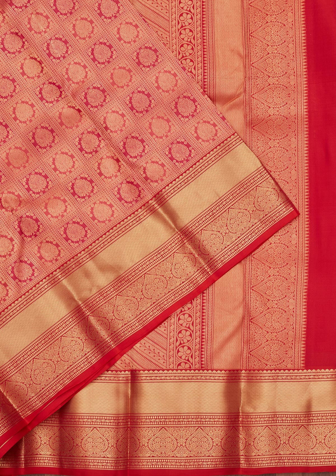Onion Pink Zariwork Pure Silk Saree-koskii