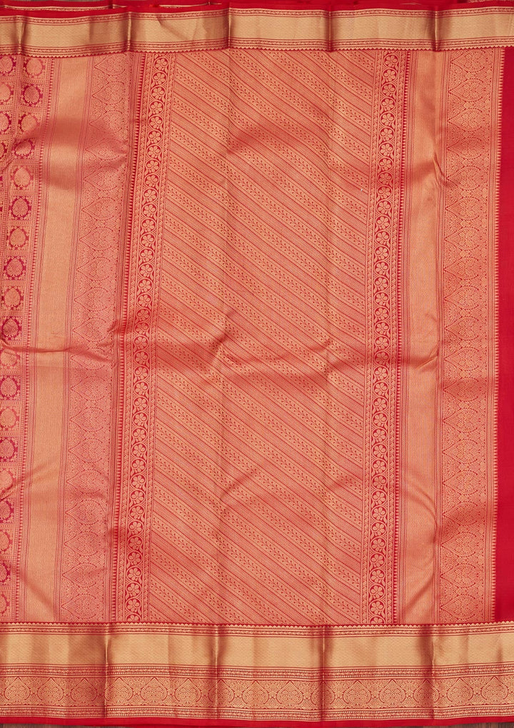 Onion Pink Zariwork Pure Silk Saree-koskii