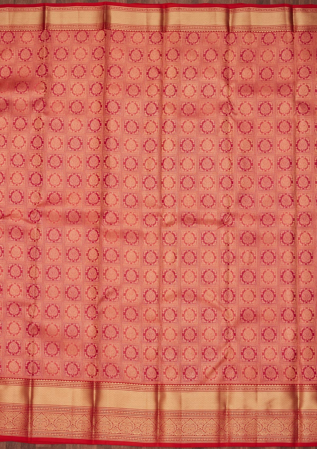 Onion Pink Zariwork Pure Silk Saree-koskii