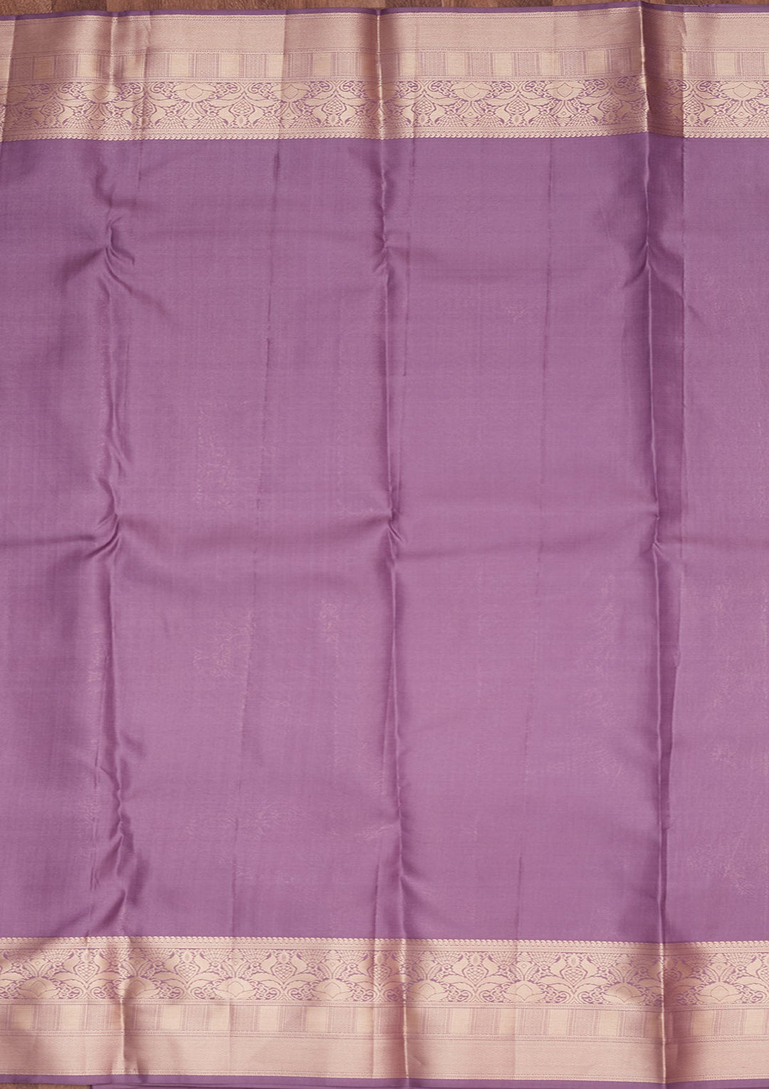 Mauve Zariwork Pure Silk Saree-koskii
