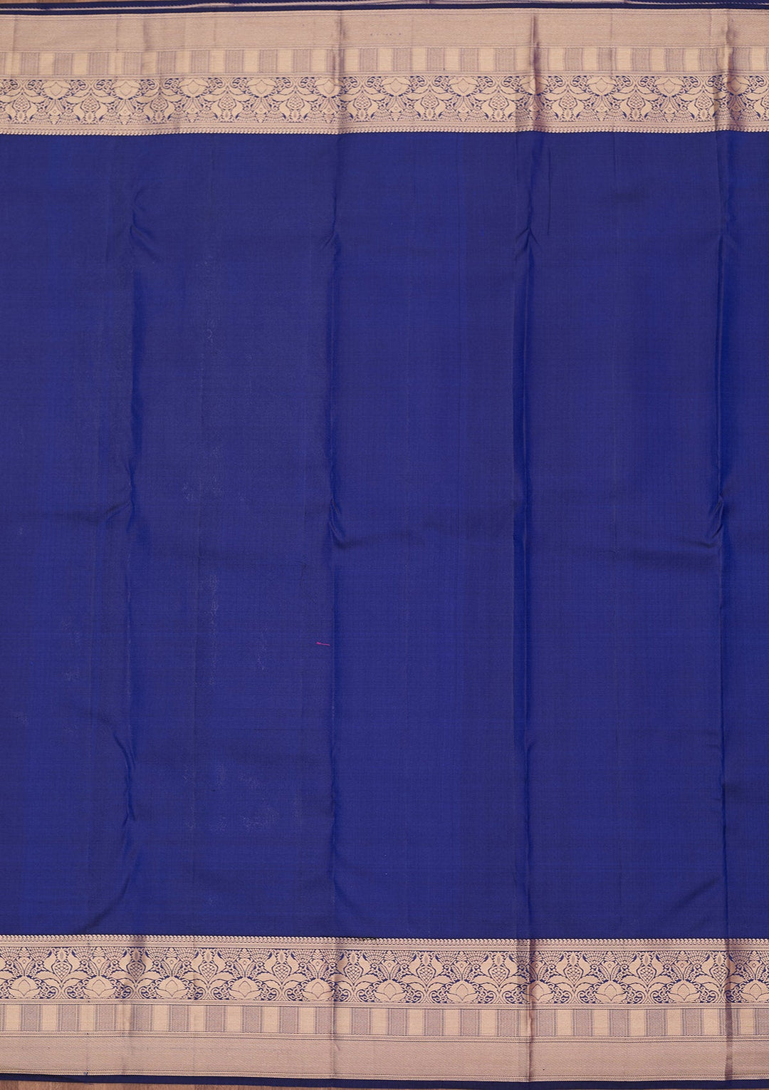 Navy Blue Zariwork Pure Silk Saree-koskii