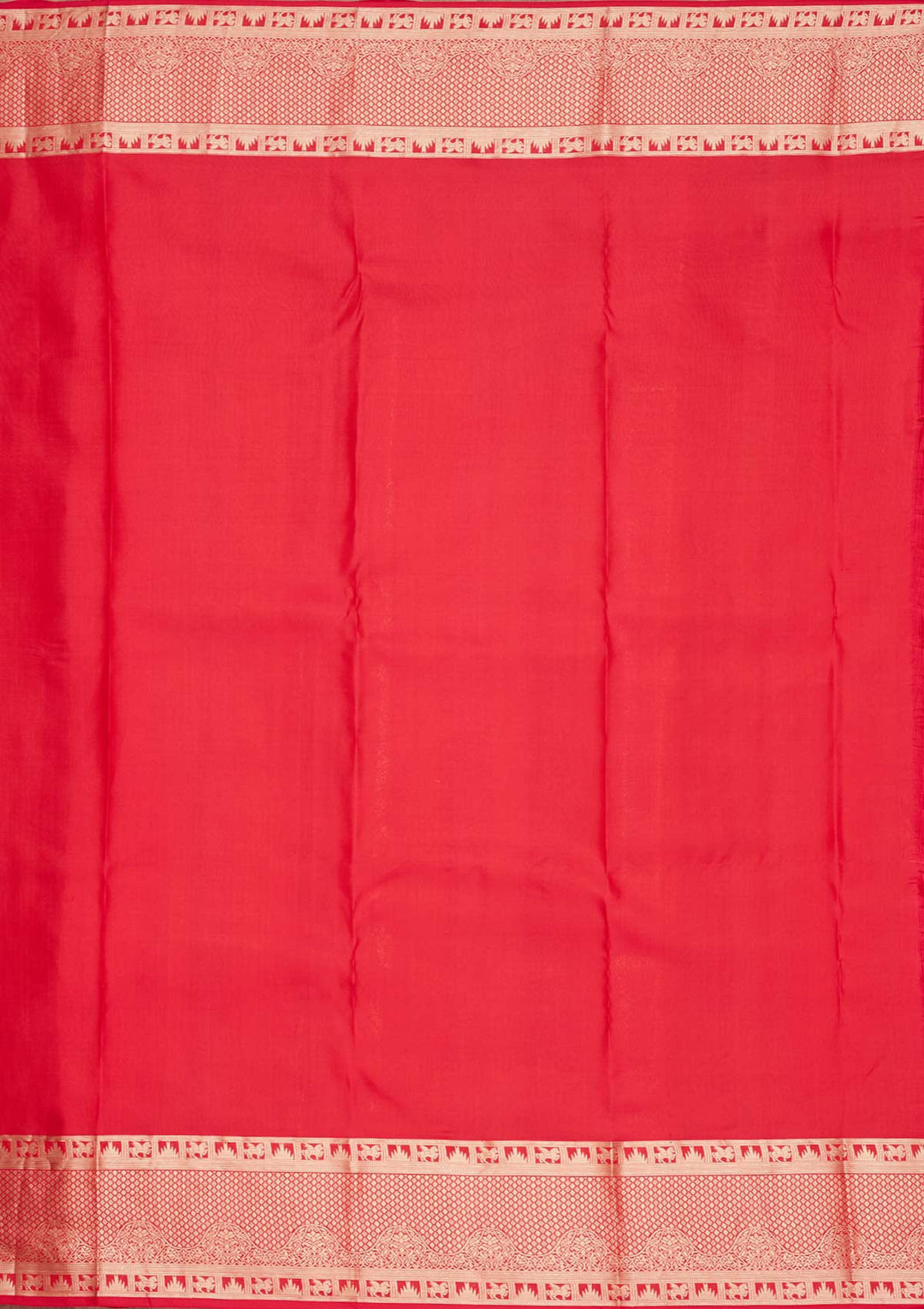 Red Zariwork Pure Silk Saree-koskii