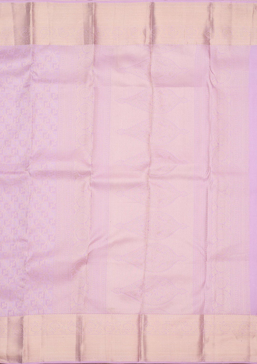 Lavender Zariwork (Gold) Silk Silk_Saree