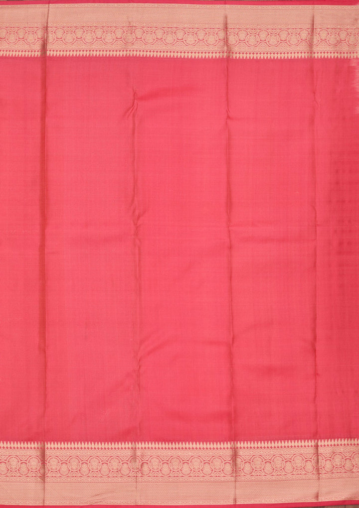 Pink Zariwork Pure Silk Saree-koskii