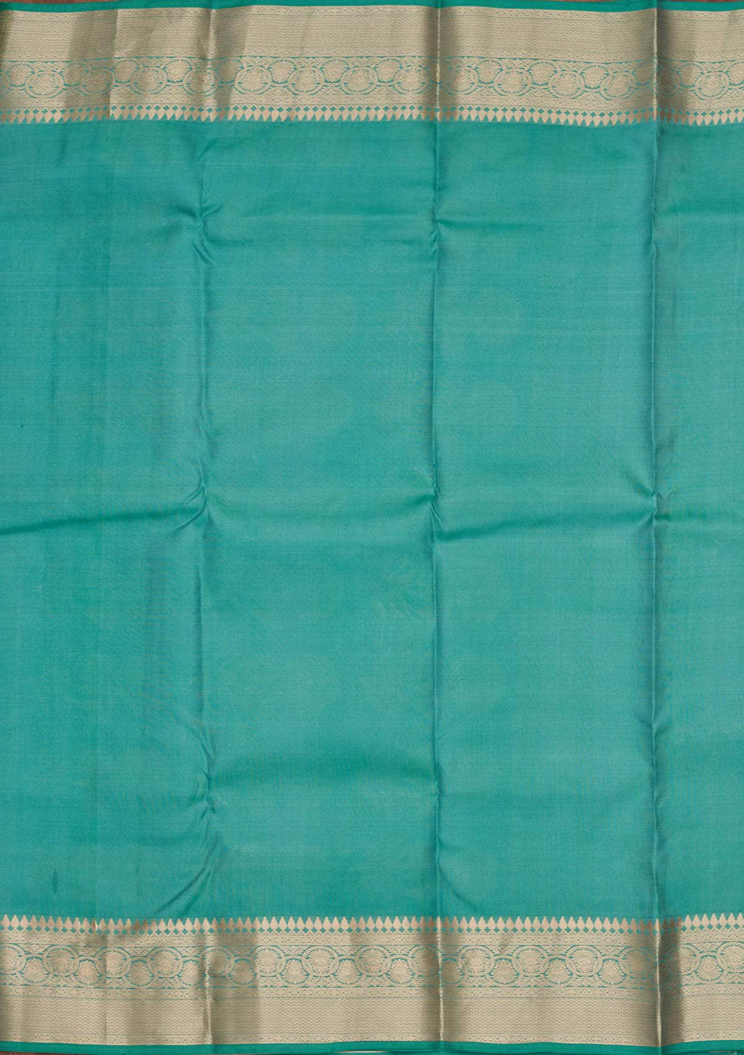 Sea Green Zariwork Pure Silk Saree-koskii