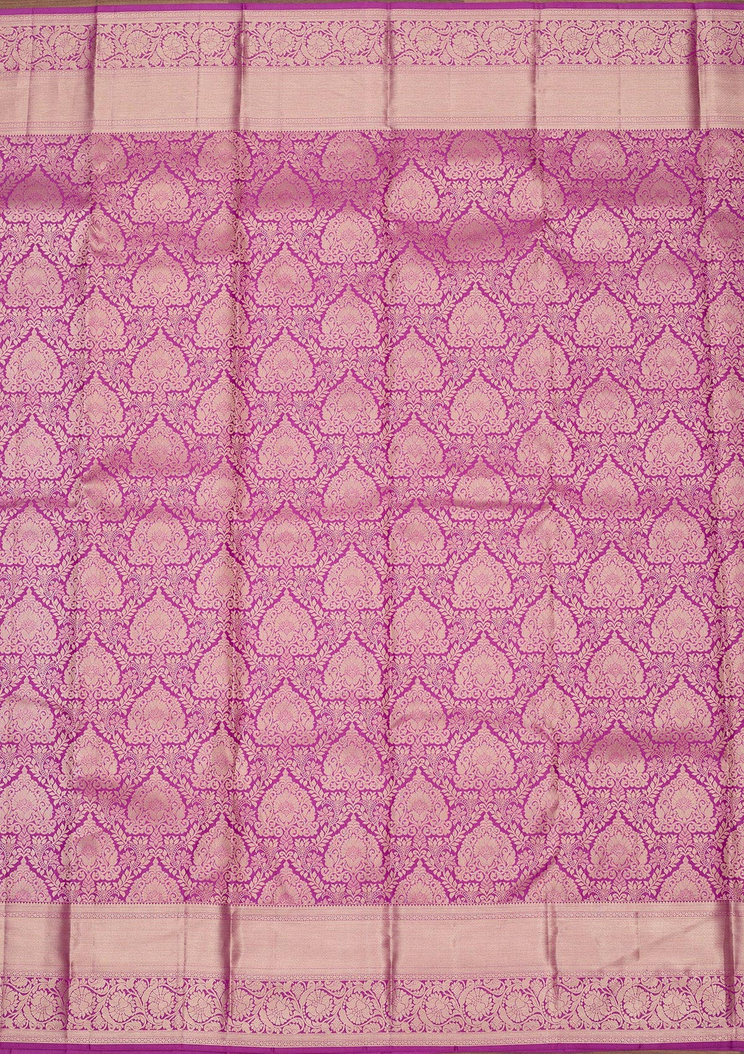 Lavender Zariwork Pure Silk Saree