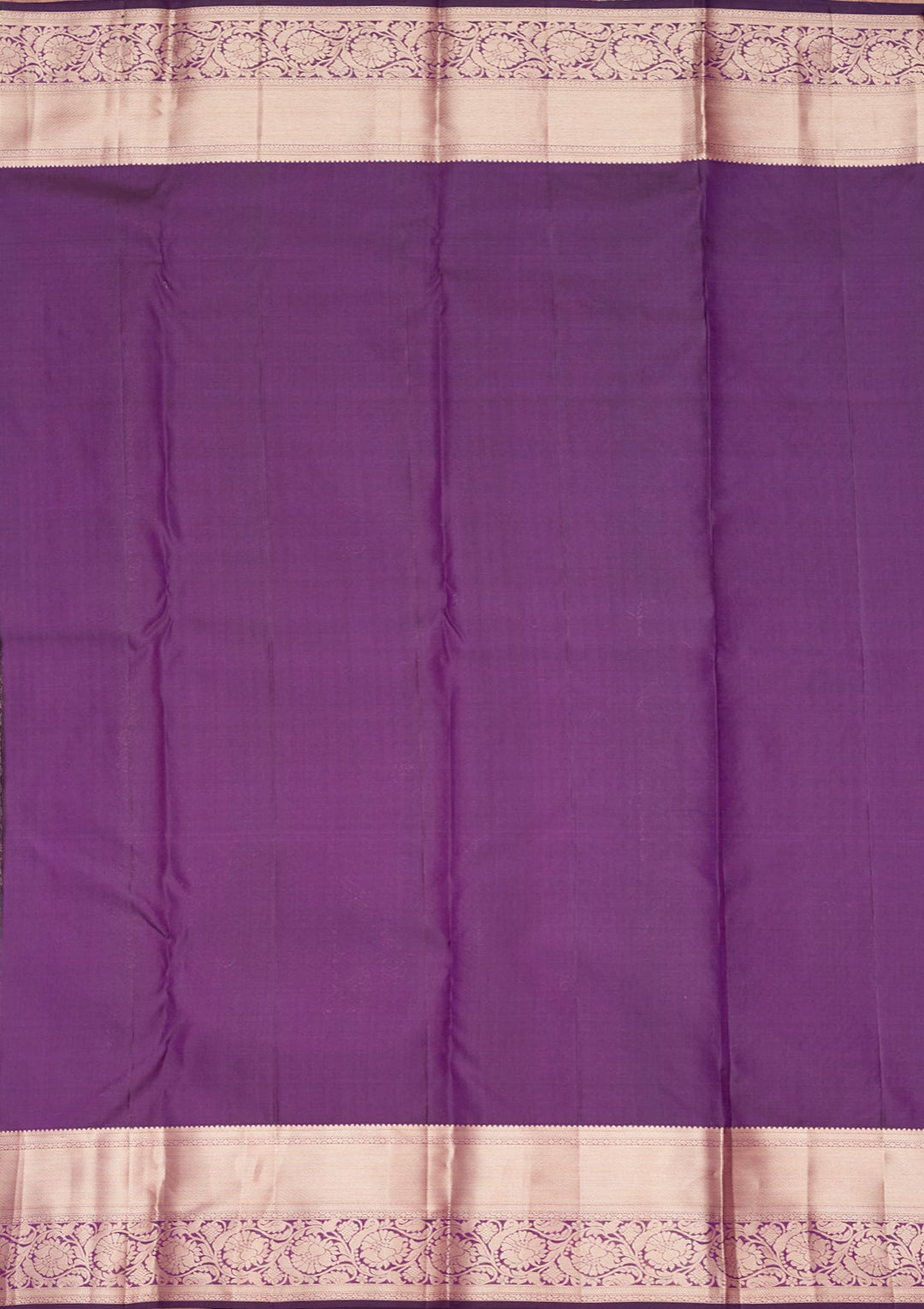 Purple Zariwork Pure Silk Saree-koskii