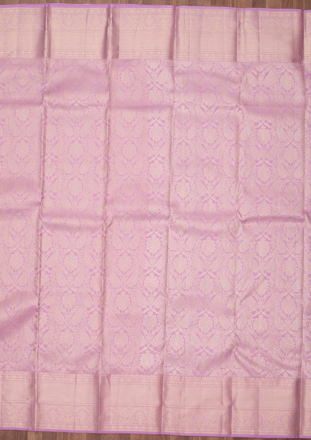 Lavender Zariwork (Silver) Silk Silk_Saree