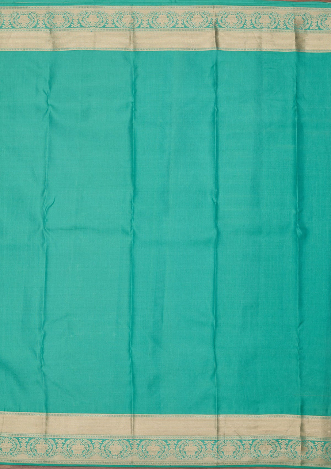 Sea Green Zariwork Pure Silk Saree