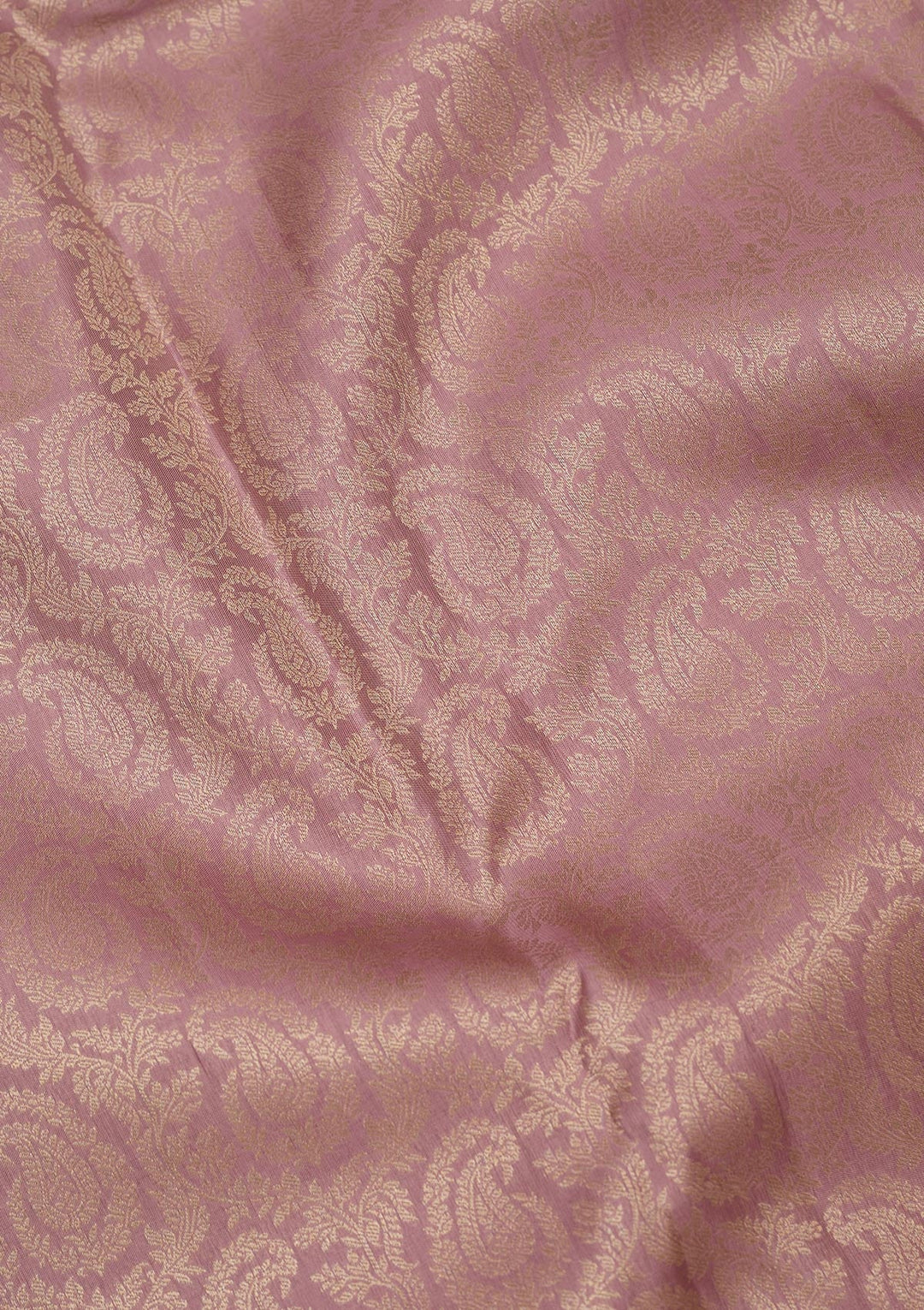 Light Brown Zariwork Pure Silk Saree