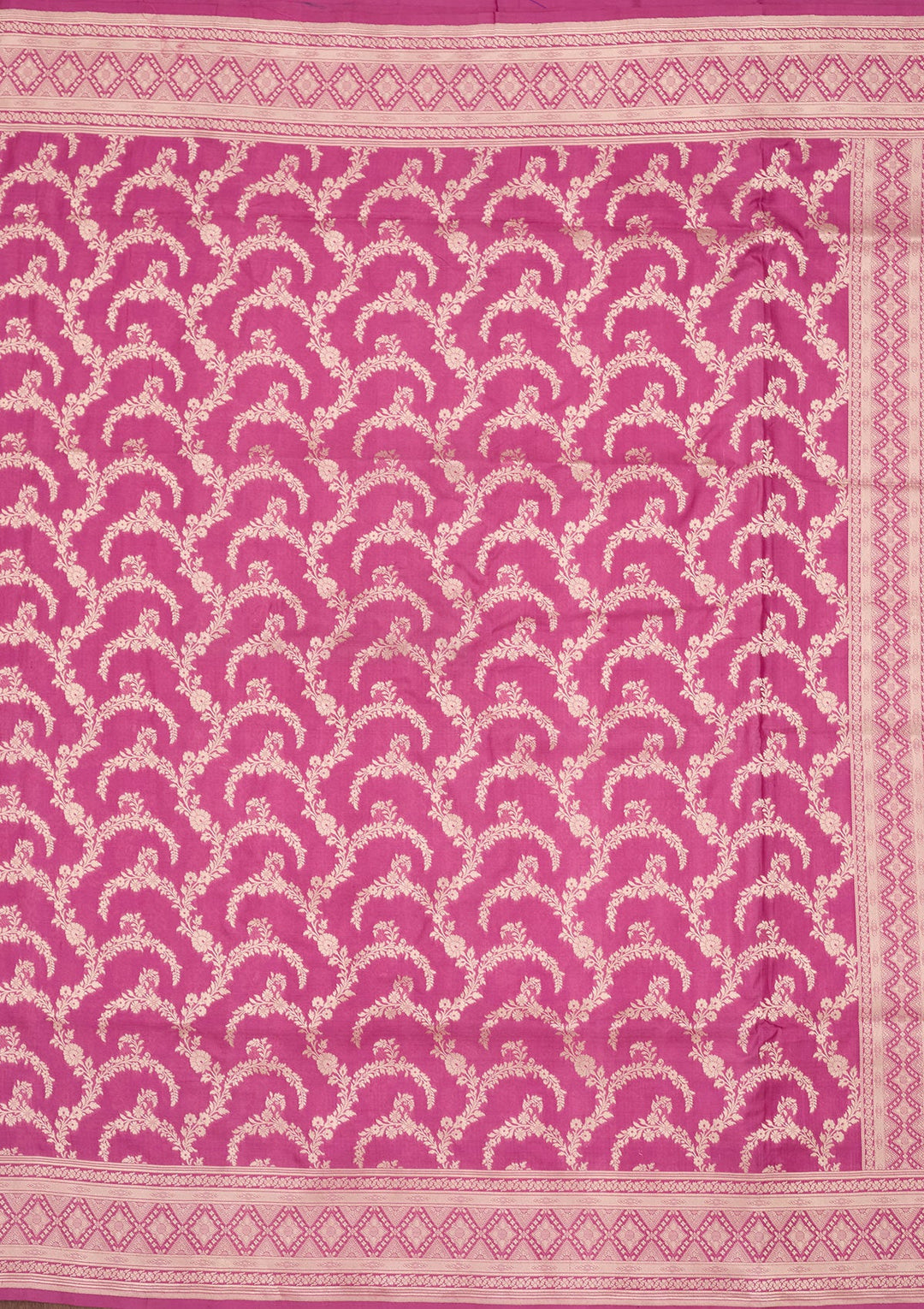 Mauve Zariwork Pure Silk Saree-koskii