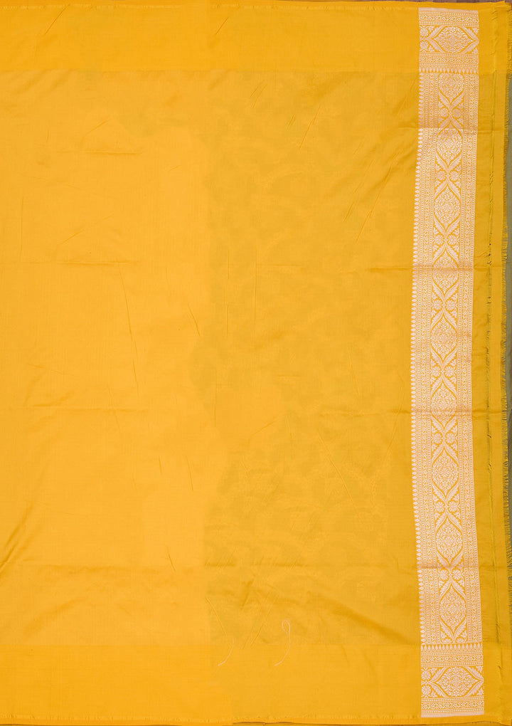 Pista Green Zariwork Pure Silk Saree-koskii