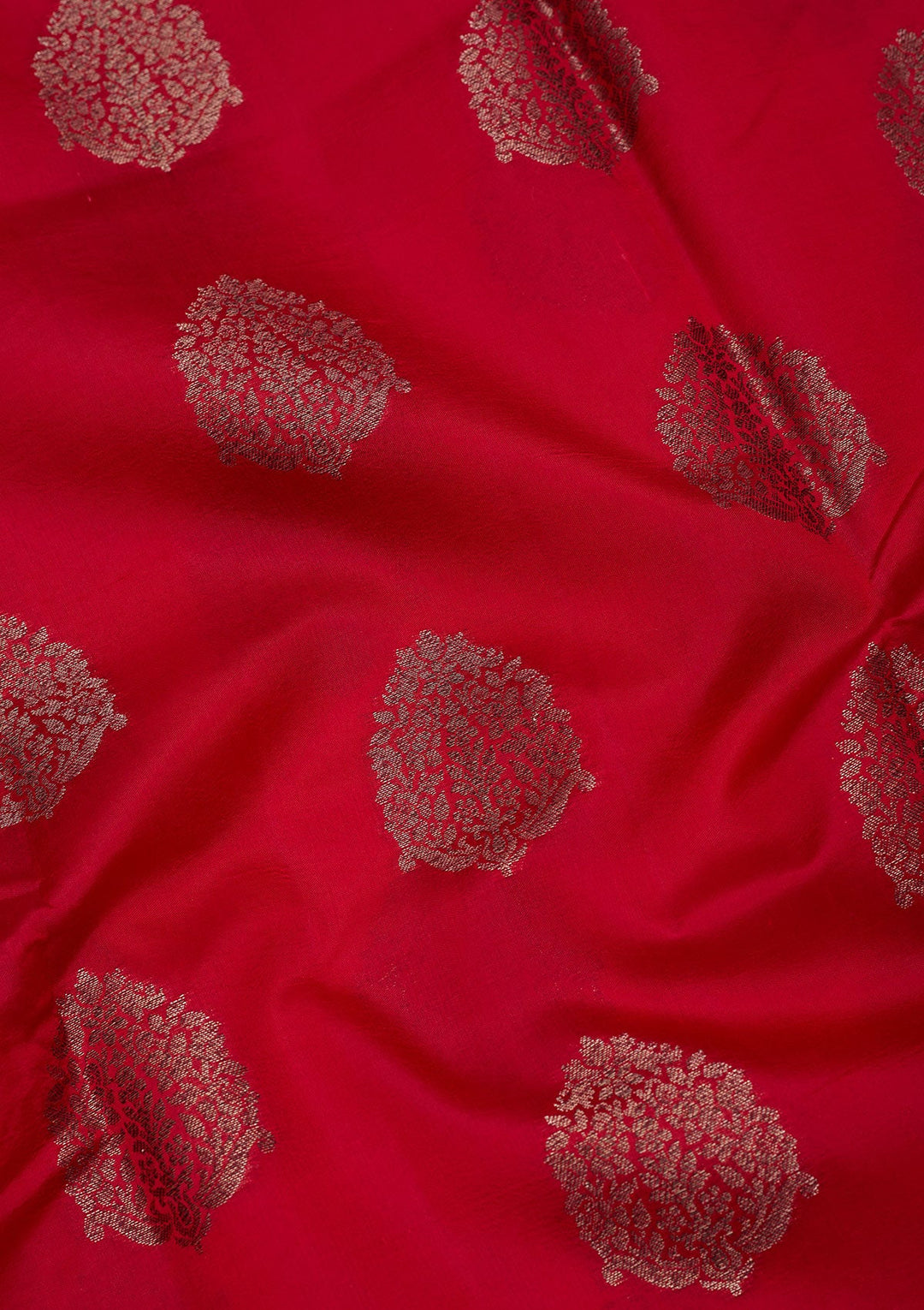 Red Zariwork Pure Silk Saree