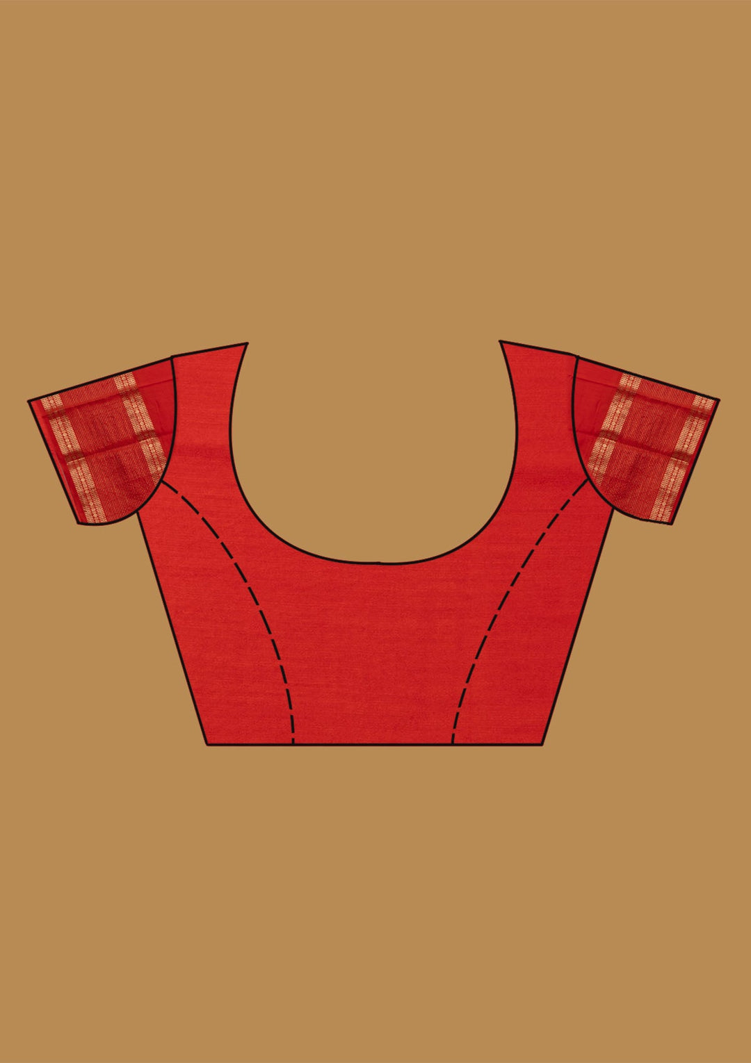 Rani Pink Zariwork (Gold) Art Silk Silk_Saree