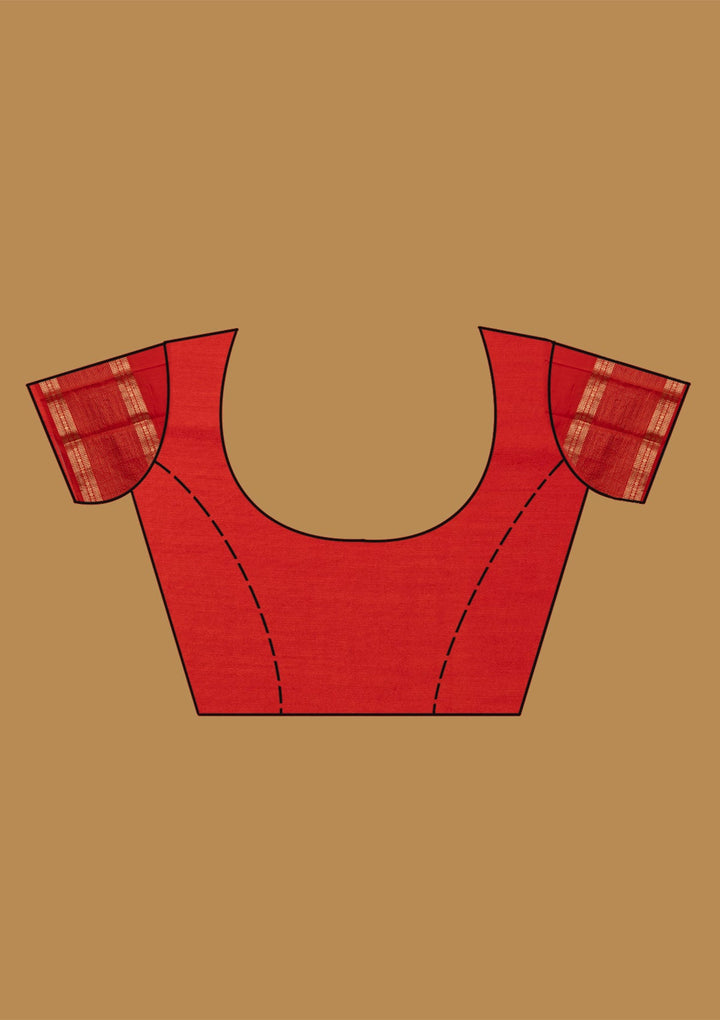 Rani Pink Zariwork (Gold) Art Silk Silk_Saree