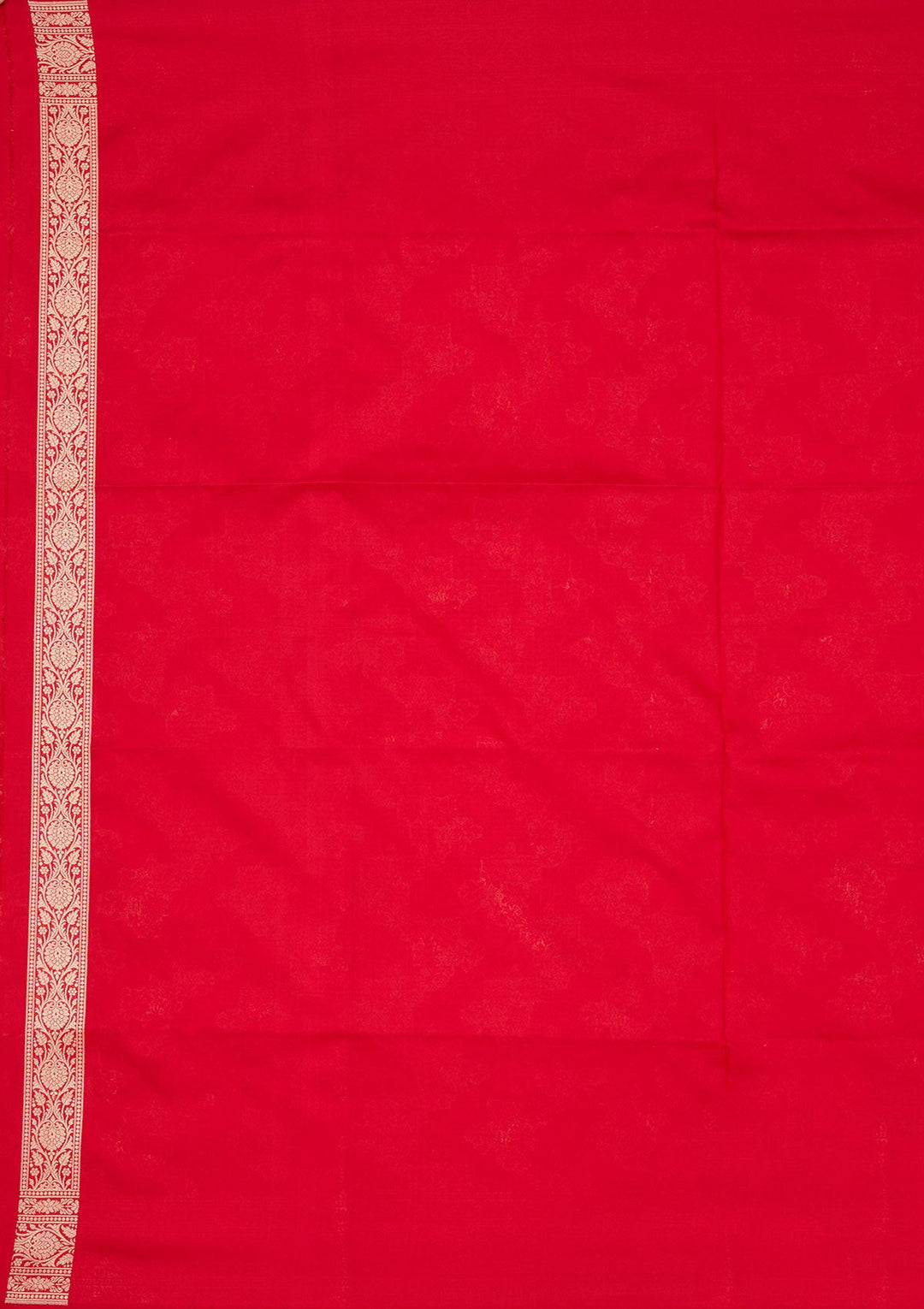 Red Zariwork Pure Silk Saree-koskii