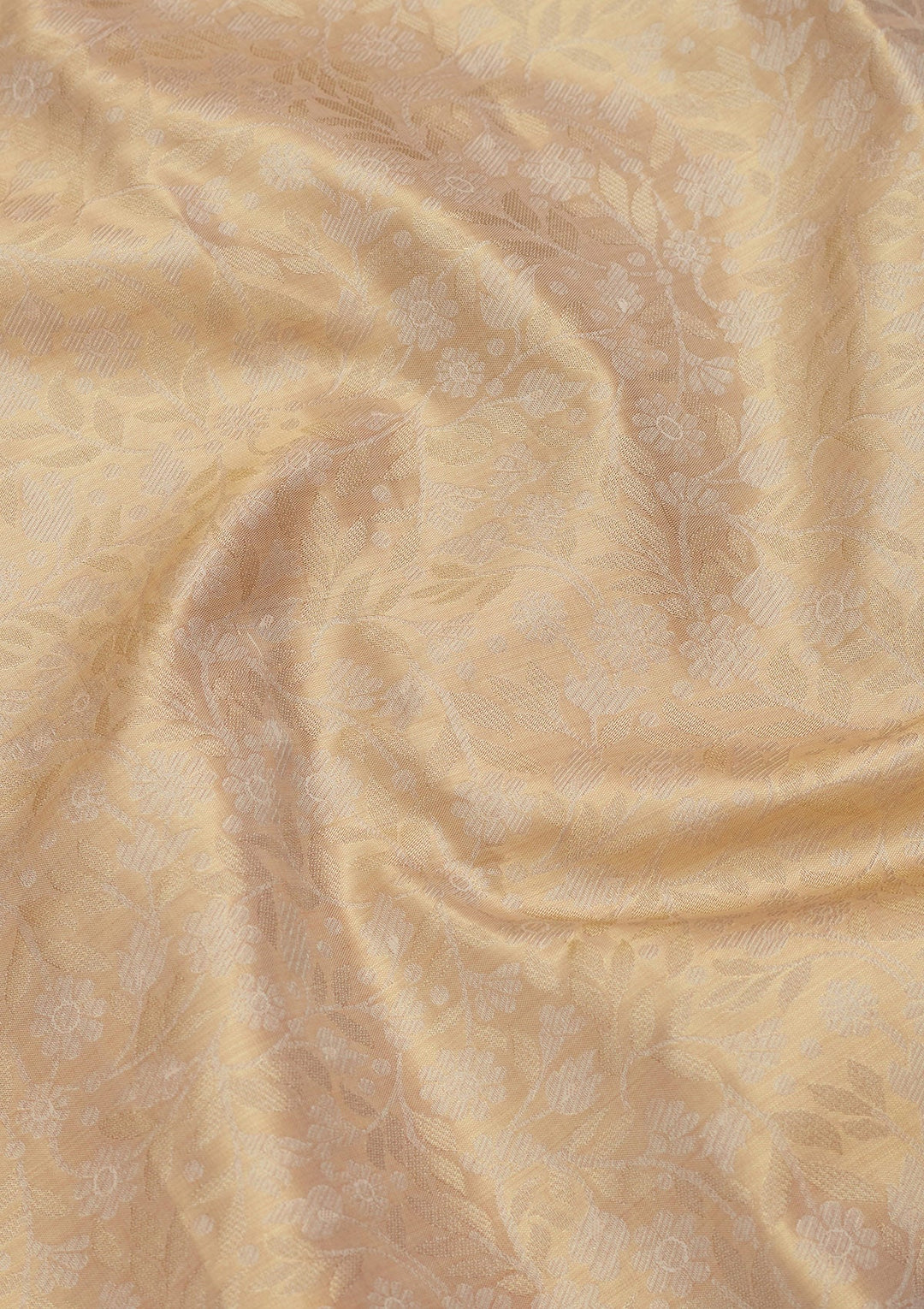 Gold Zariwork Tissue Silk Saree-Koskii