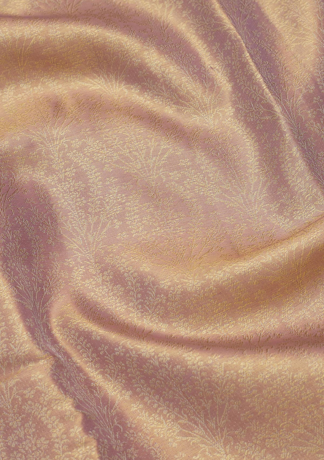 Mauve Zariwork Tissue Silk Saree-Koskii