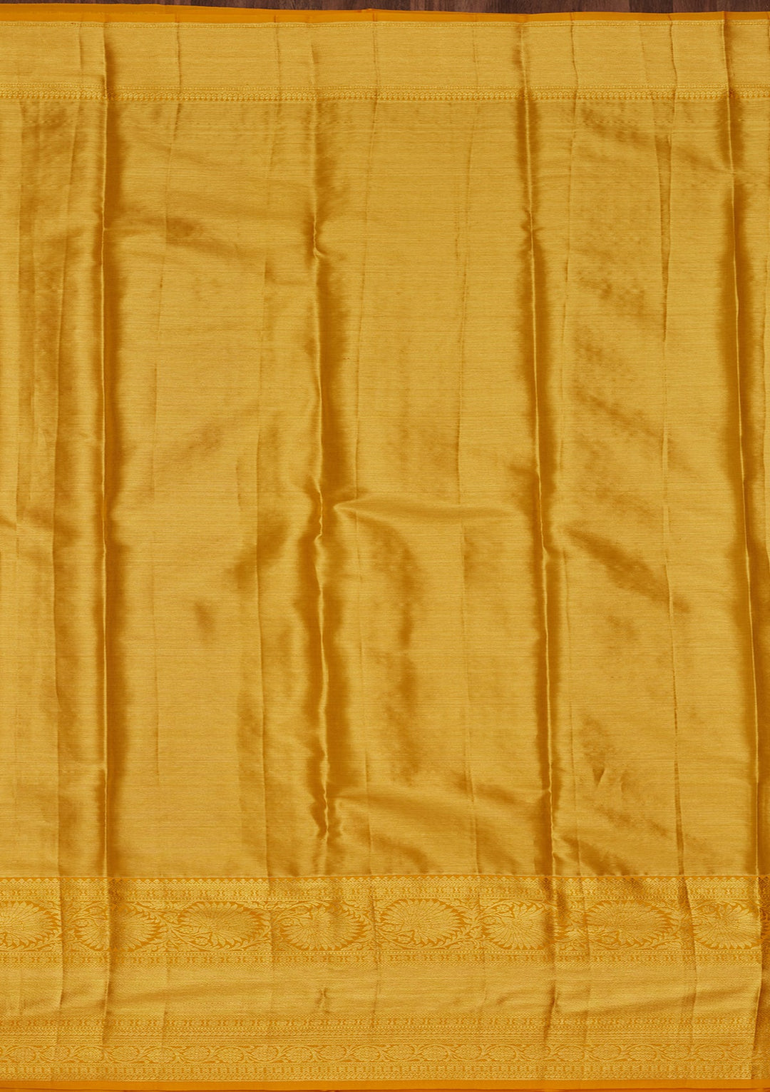 Rust Zariwork Tissue Silk Saree-Koskii