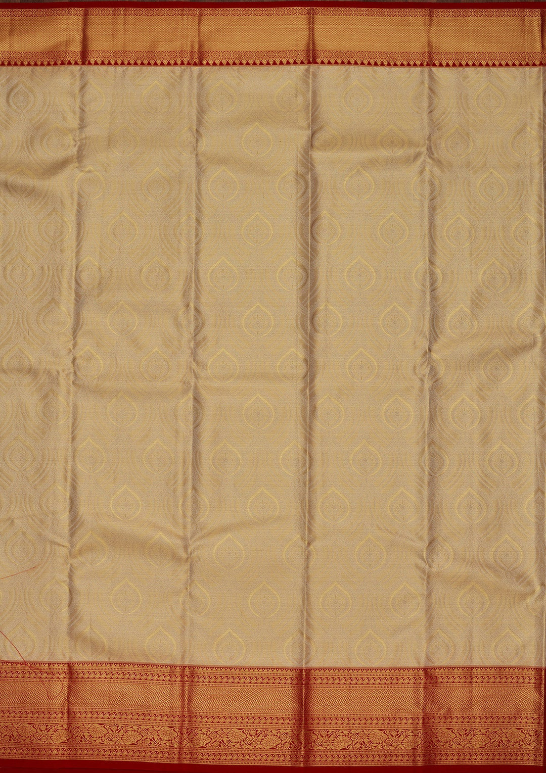 Gold Zariwork Tissue Silk Saree-Koskii