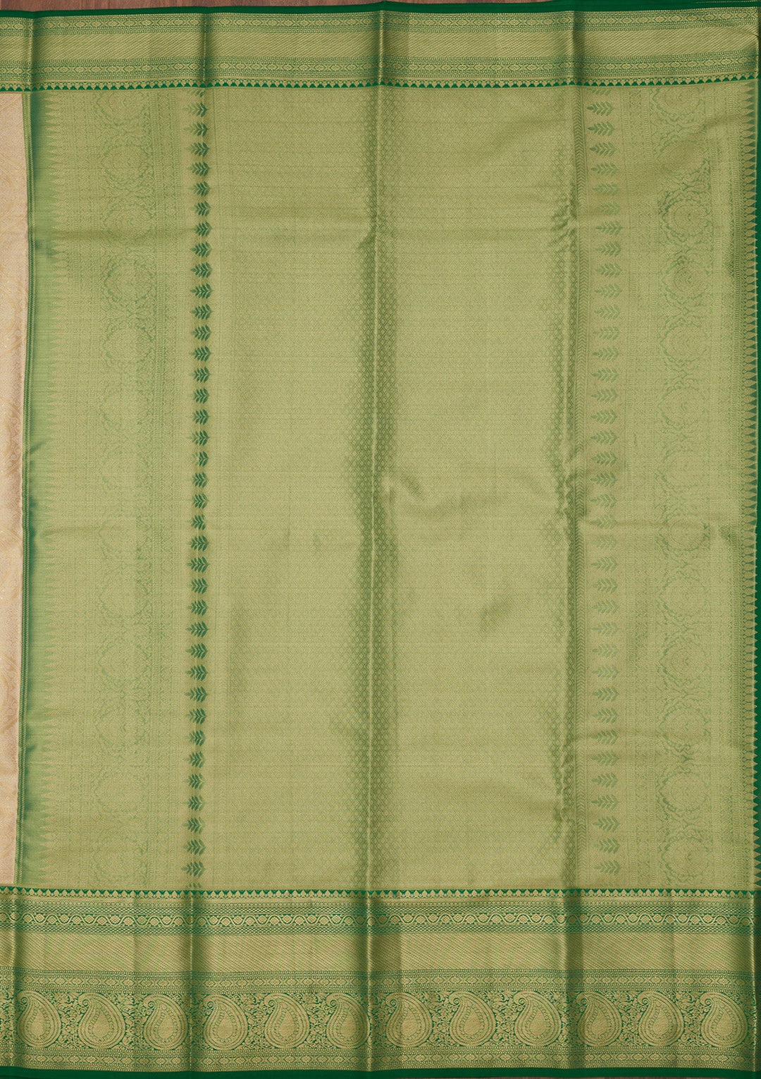 Gold Zariwork Tissue Silk Saree-Koskii