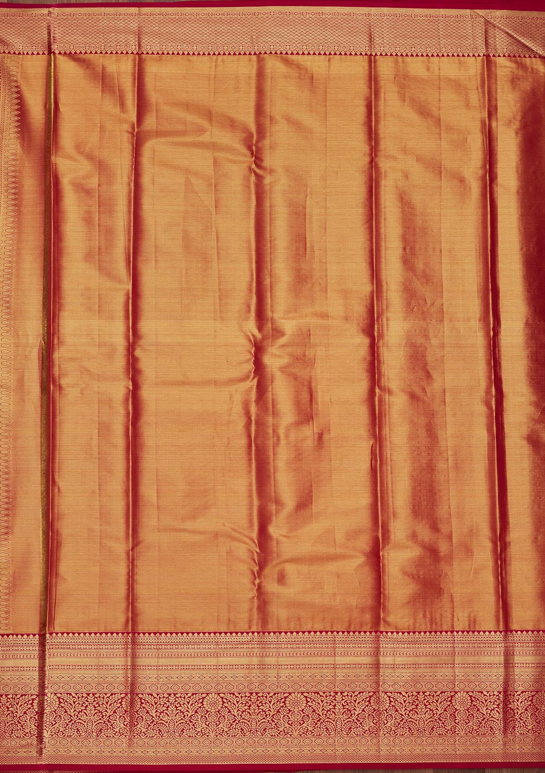 Mehendi Zariwork Tissue Silk Saree-Koskii