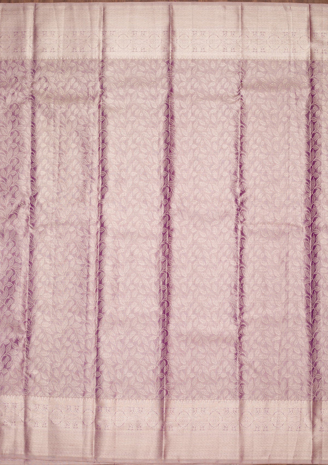 Purple Zariwork Tissue Silk Saree-Koskii