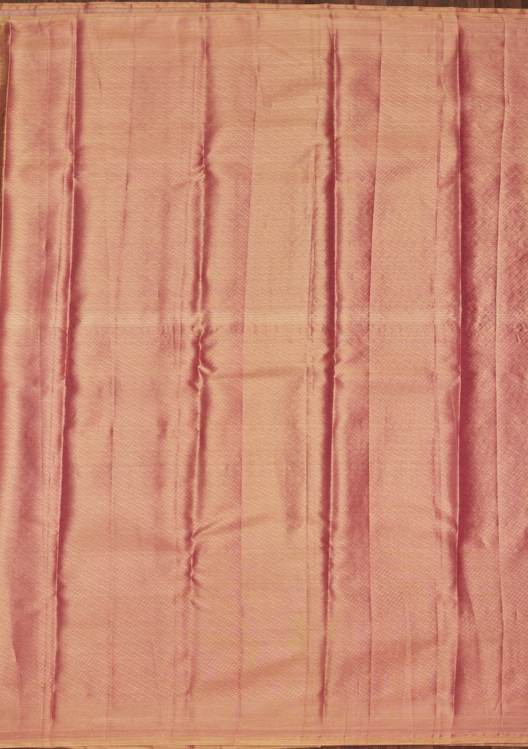 Onion Pink Zariwork Tissue Silk Saree-Koskii
