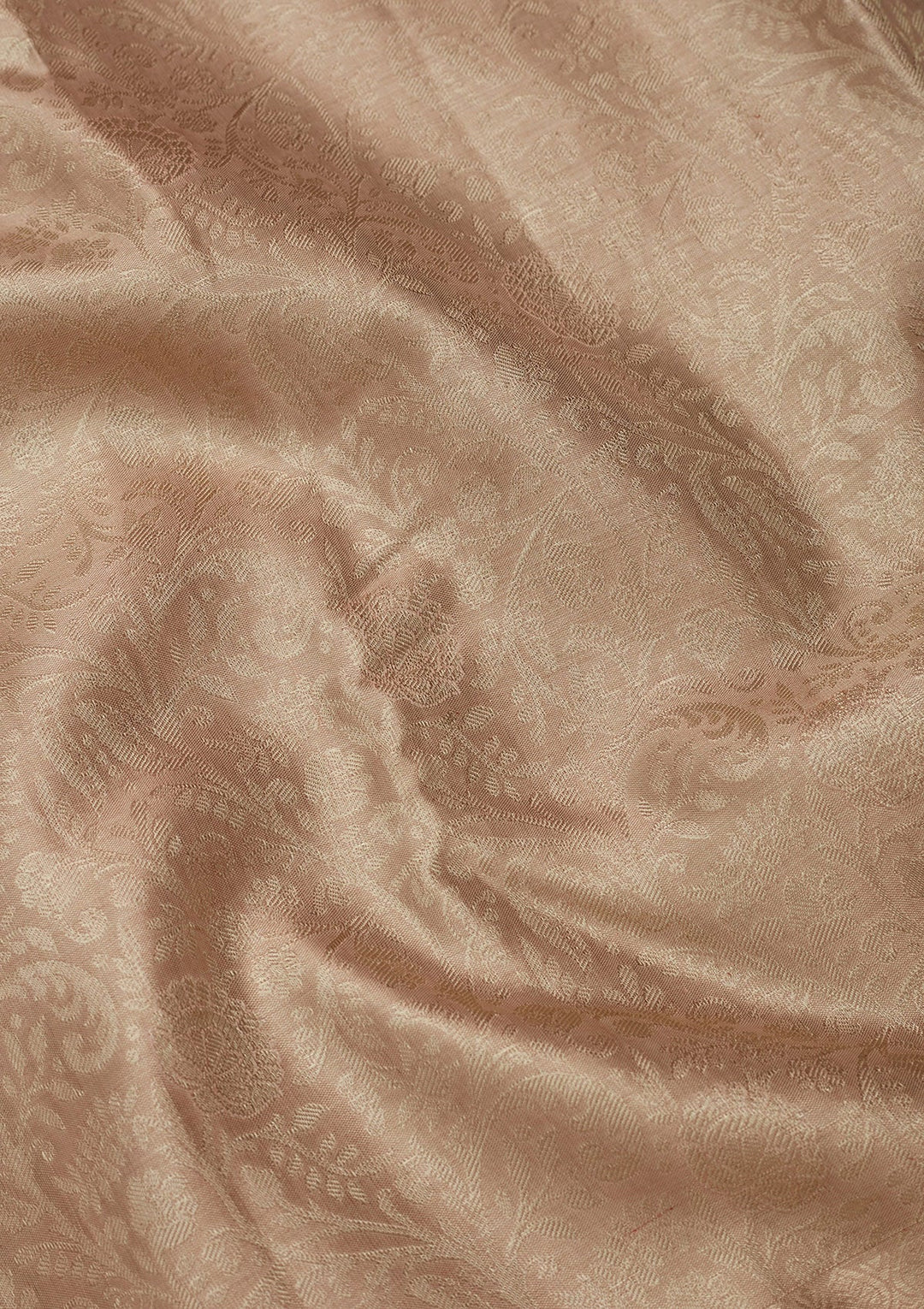 Light Grey Zariwork Tissue Silk Saree-Koskii