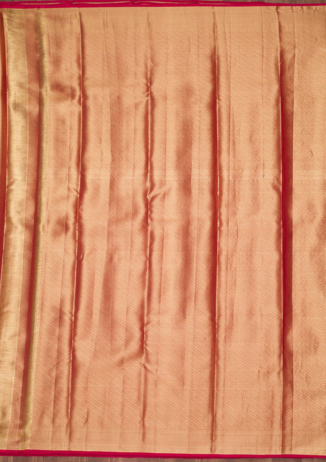 Light Brown Zariwork Tissue Silk Saree-Koskii