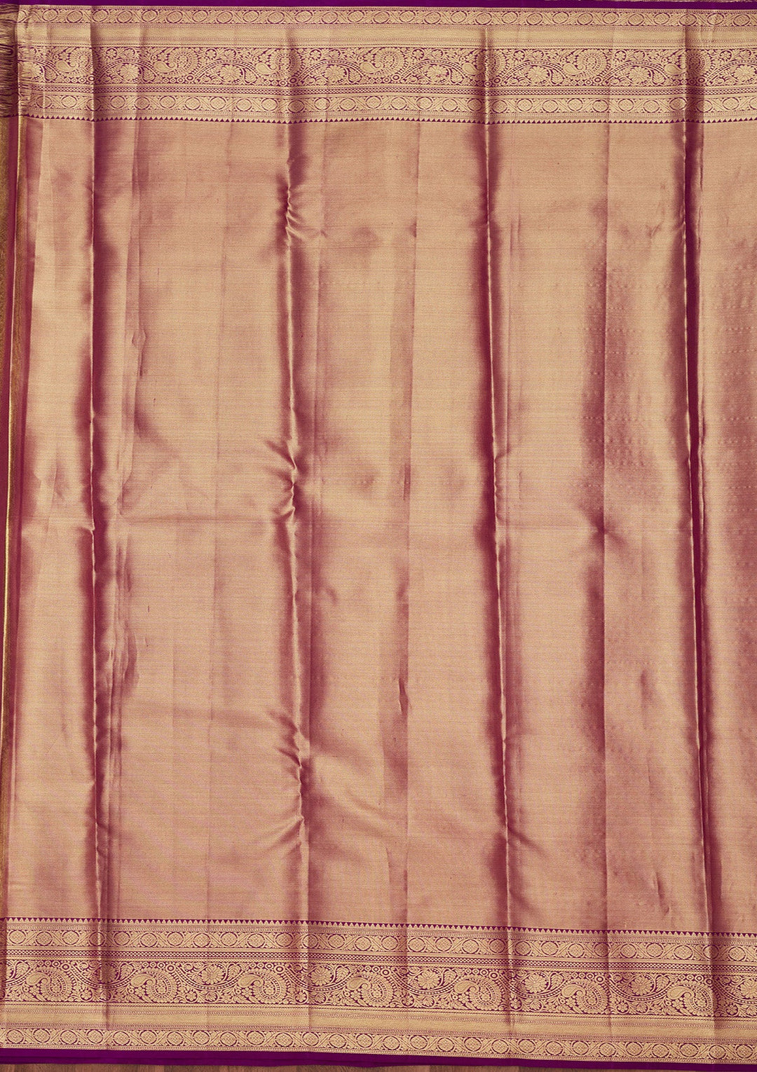 Mauve Zariwork Tissue Silk Saree-Koskii
