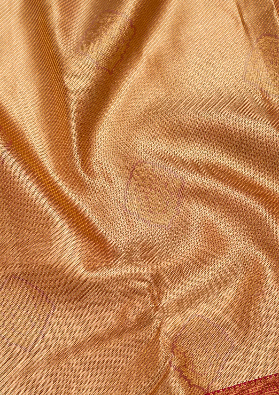 Gold Zariwork Tissue Silk Saree-Koskii